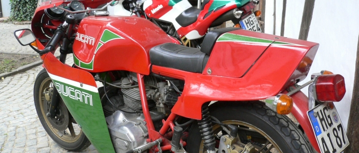 Ducati Mike Hailwood Replica MHR rental hire motorcycle touring holiday